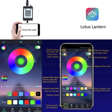 Achieve the Perfect Lighting with the Magic RGB LED Light App